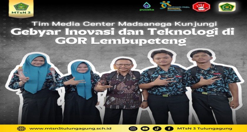 Tim Media Center Madsanega Kunjungi Gebyar Inovasi dan Teknologi di GOR Lembupeteng