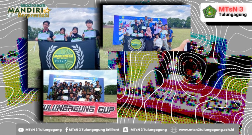 MTsN 3 Tulungagung kembali Mencatatkan Sejarah Prestasi di Bidang Olahraga dalam Memperingati HUT RI ke 78TH