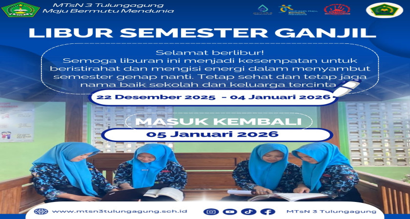 Pelaksanaan SAS di MTsN 3 Tulungagung Dimulai dengan Semangat dan Optimisme