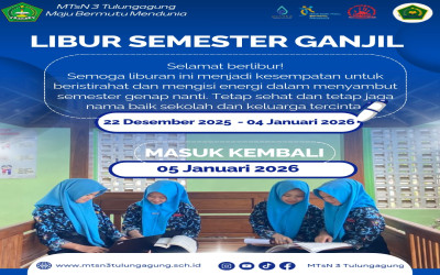 LIBUR SEMESTER GANJIL