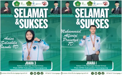 Prestasi Membanggakan: Siswa MTsN 3 Tulungagung Bersinar di Ajang Pencak Silat Piala DPRD