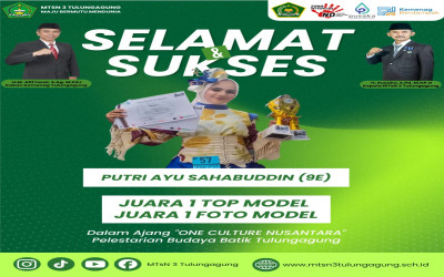 Siswi MTsN 3 Tulungagung Borong Juara di Ajang One Culture Nusantara