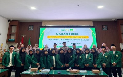 Pembukaan Mahasiswa Magang UIN Sayyid Ali Rahmatullah Tulungagung di MTsN 3 Tulungagung